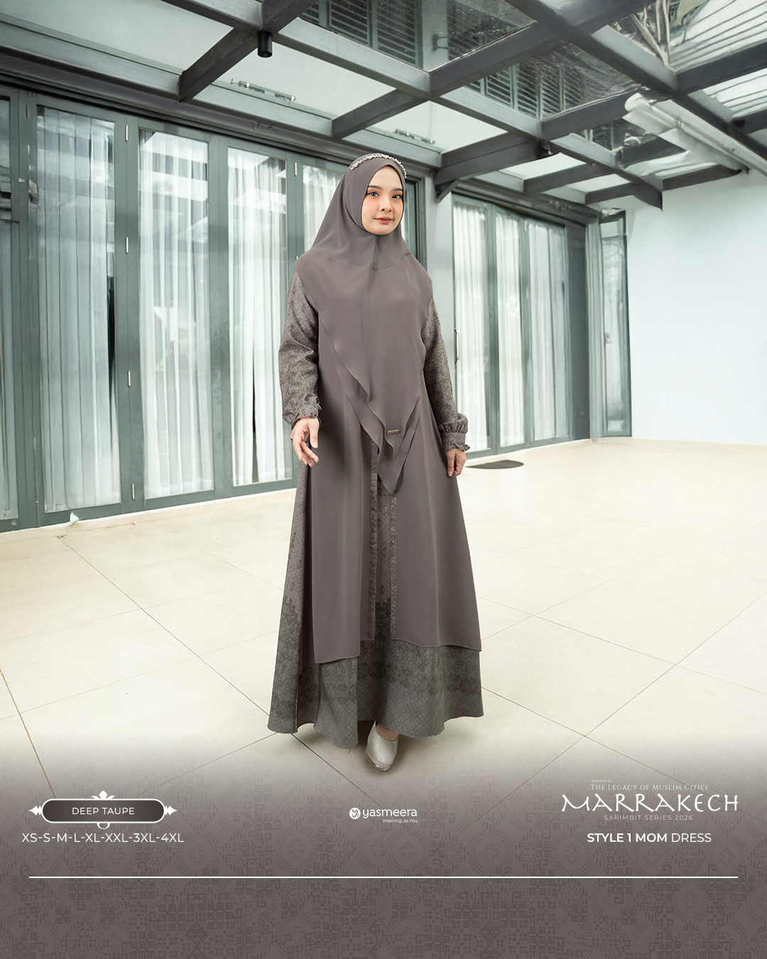 Yasmeera - GAMIS MARRAKECH STYLE 1 DEWASA GRADE B thumb 36