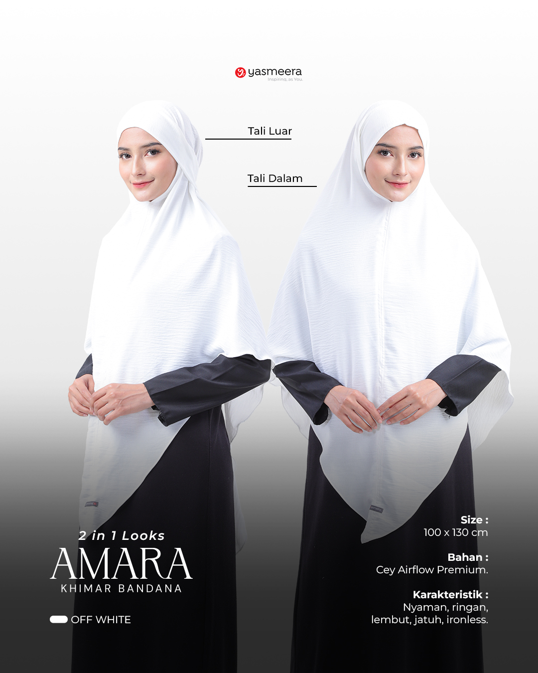 KHIMAR BANDANA AMARA thumb 6