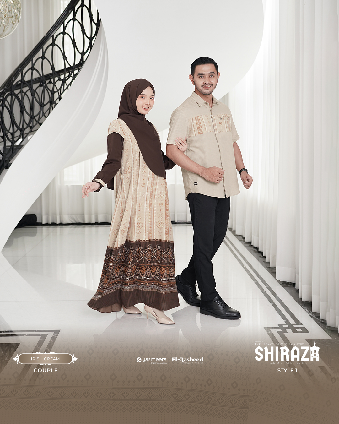 Yasmeera - SHIRAZA SERIES - IRISH CREAM thumb 11