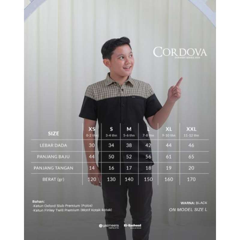 Yasmeera - GAMIS CORDOVA ANAK thumb 5