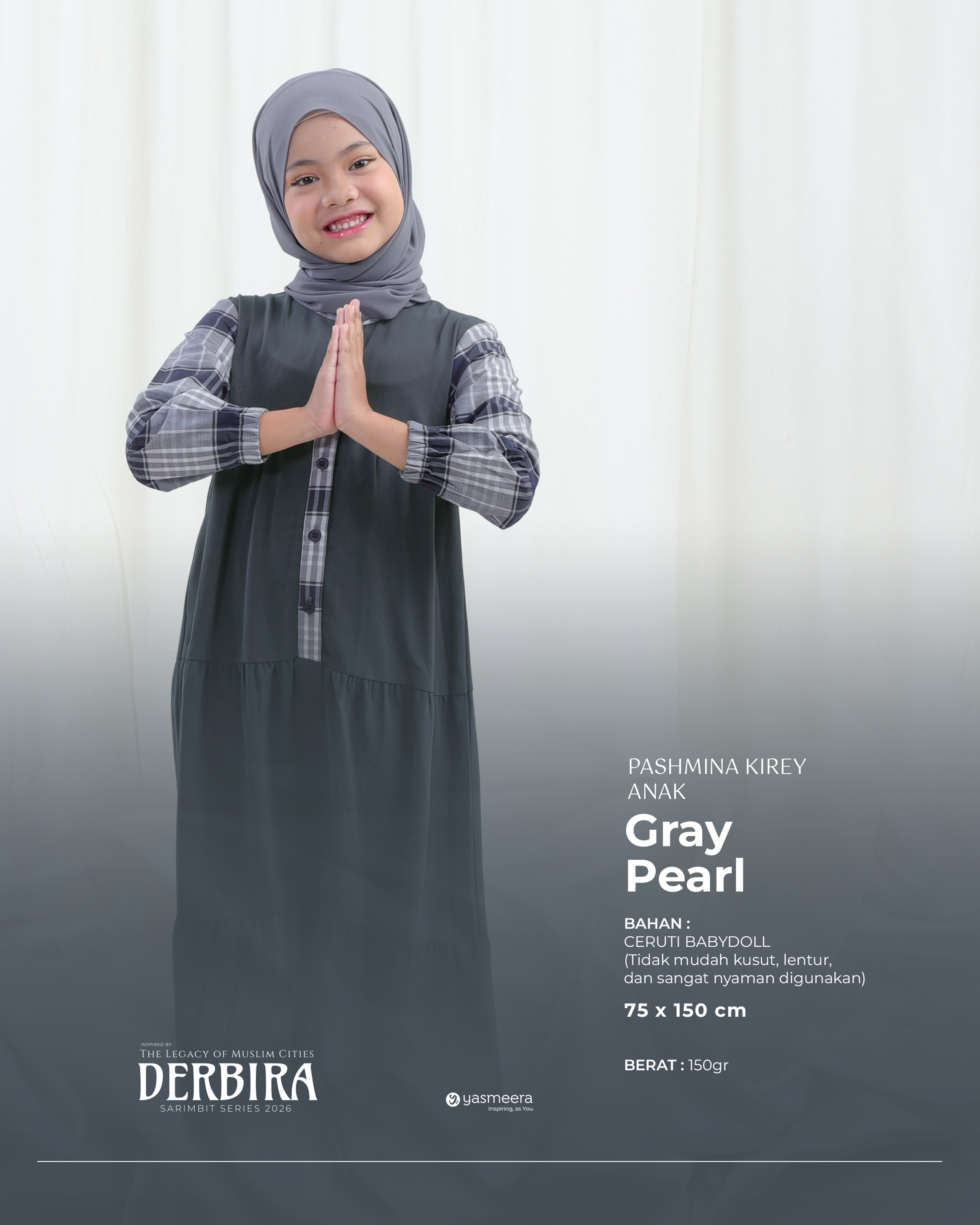 Yasmeera - KHIMAR & PASHMINA SARIMBIT 2026 VOL 2 (DERBIRA) thumb 6
