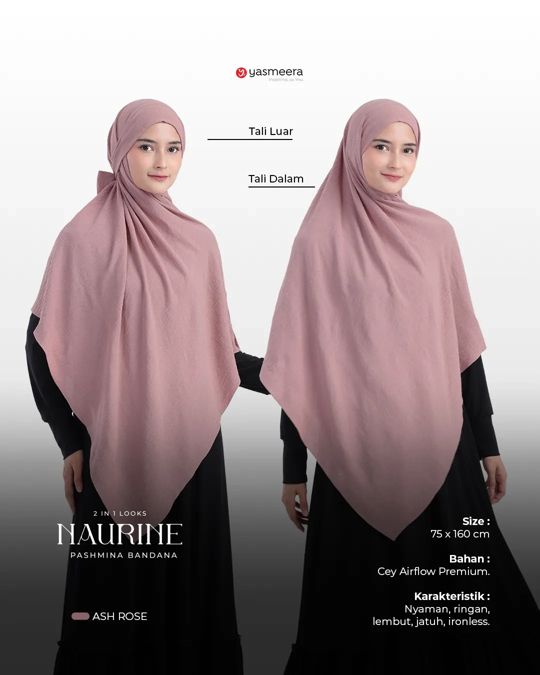 PASHMINA BANDANA NAURINE thumb 8