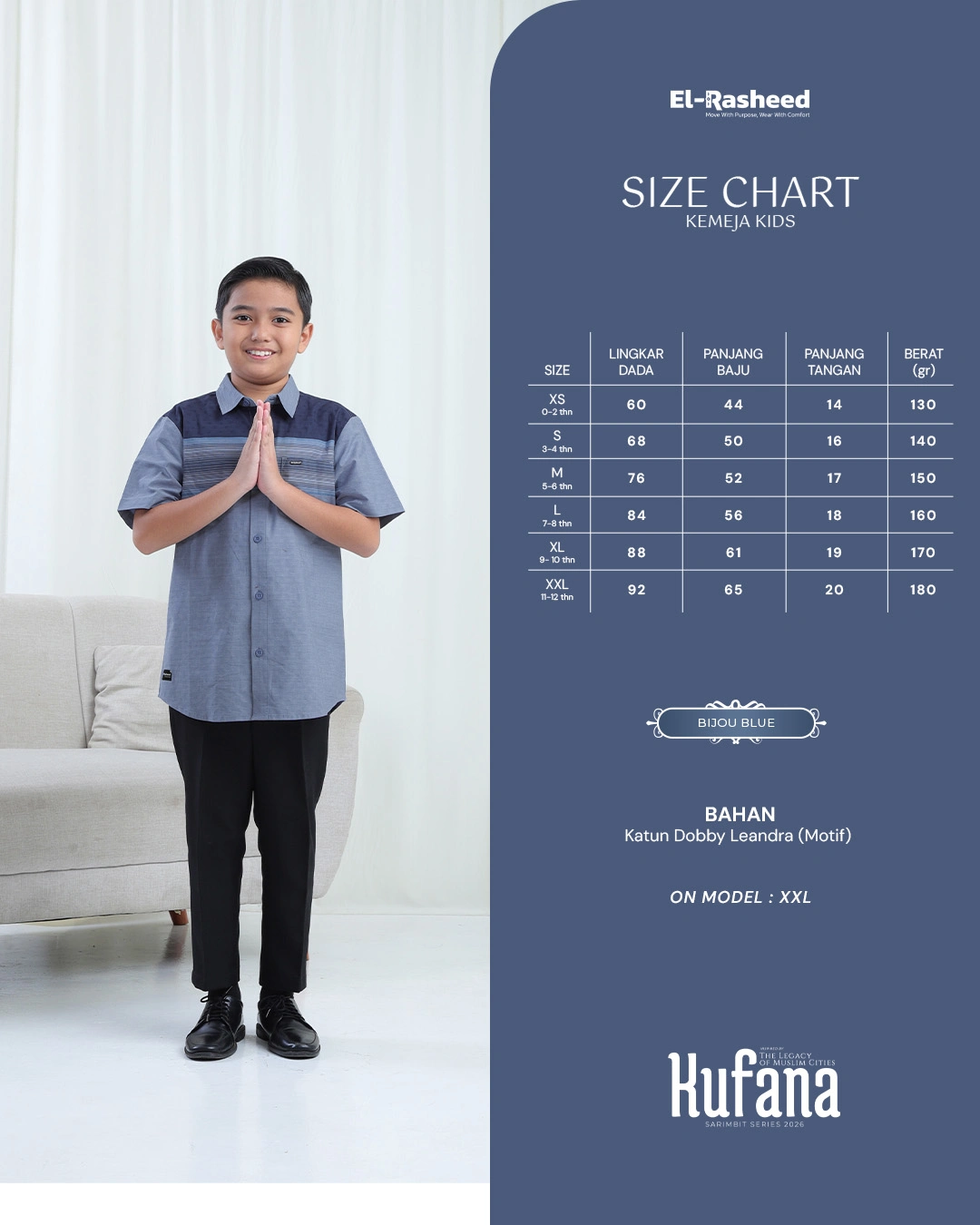 KEMEJA KUFANA ANAK GRADE B thumb 13