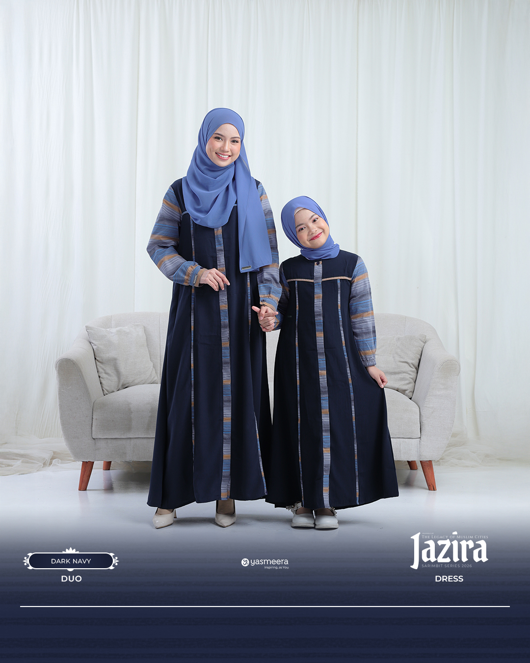 Yasmeera - JAZIRA SERIES - DARK NAVY thumb 6