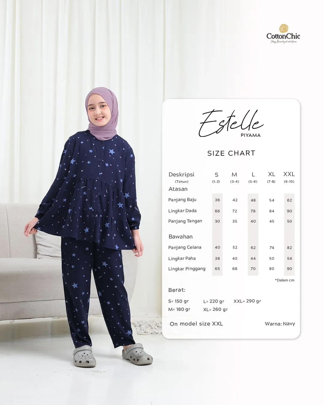 Yasmeera - PAJAMAS ESTELLE ANAK thumb 27