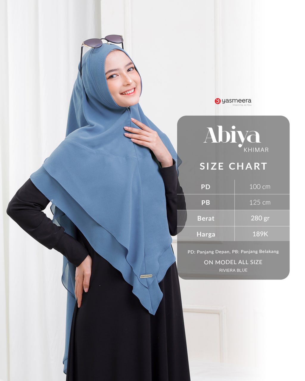 Yasmeera - KHIMAR ABIYA thumb 16