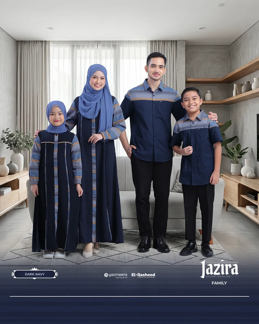 Yasmeera - JAZIRA SERIES - DARK NAVY