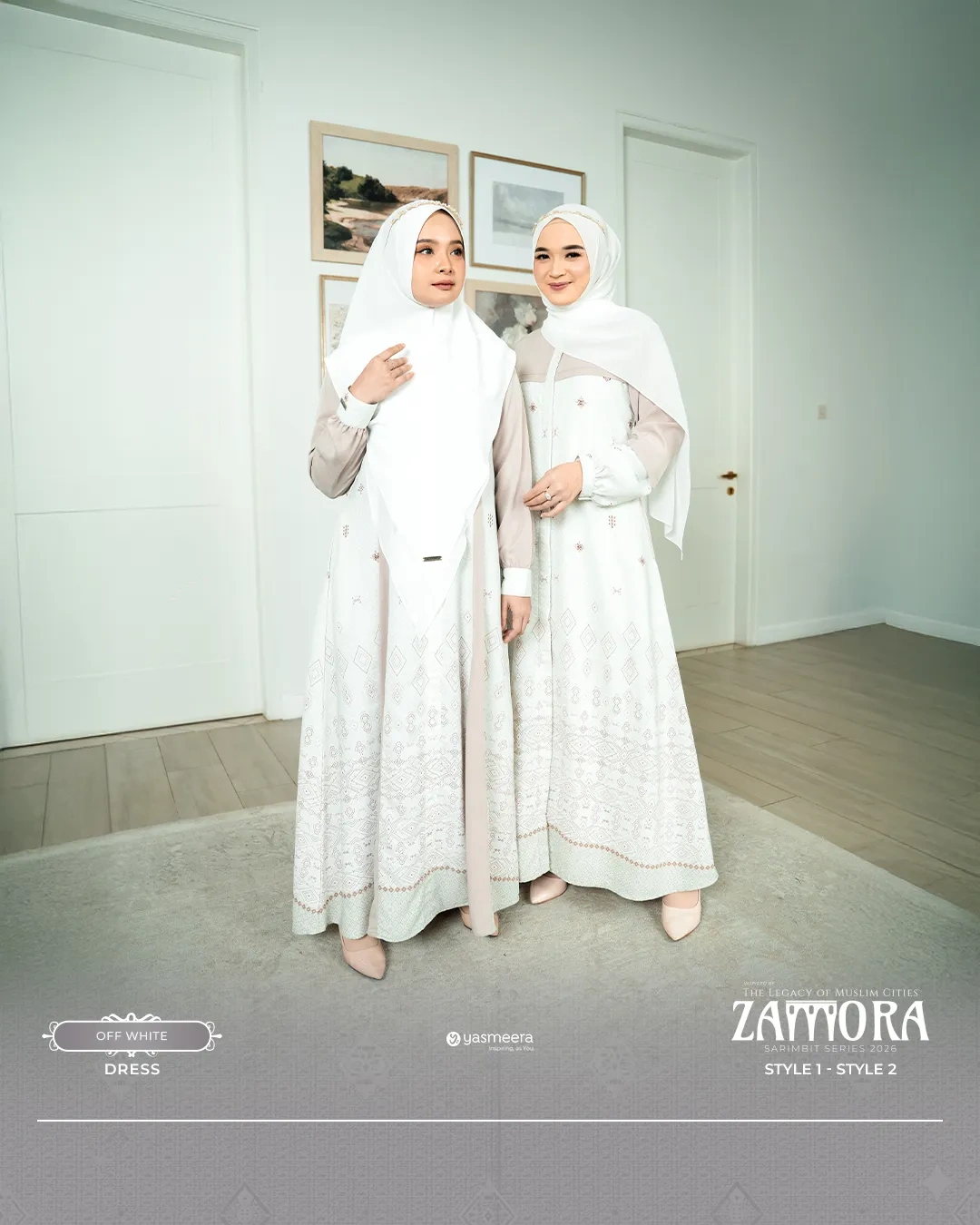 Yasmeera - ZAMORA SERIES - OFF WHITE thumb 56