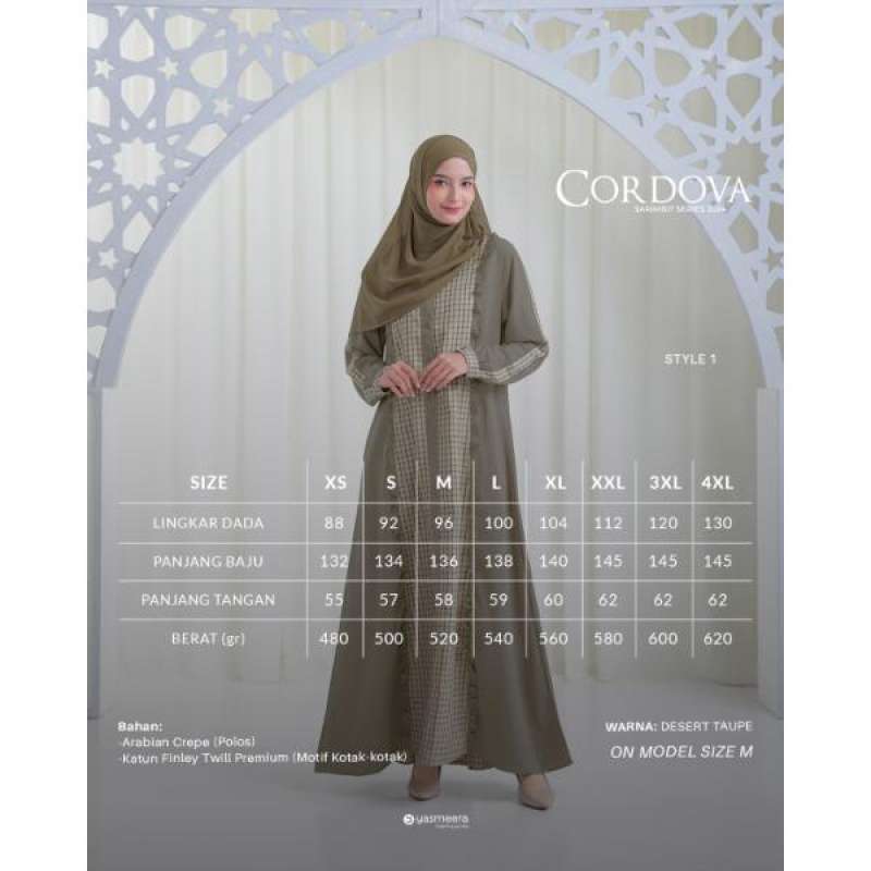 Yasmeera - GAMIS CORDOVA ANAK thumb 184