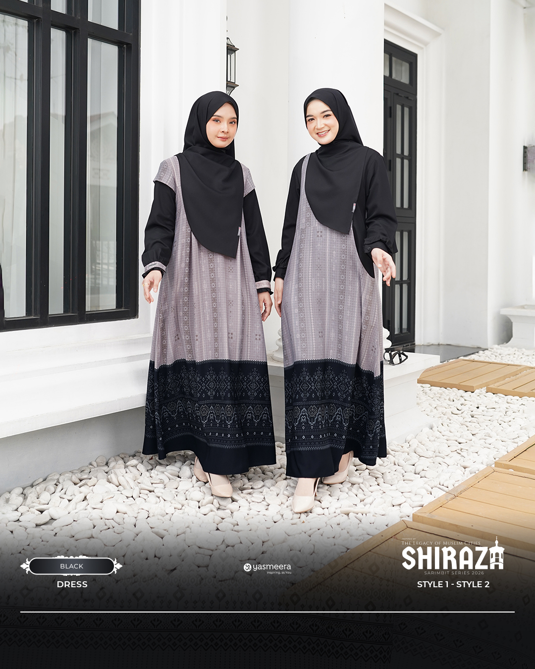 Yasmeera - SHIRAZA SERIES - BLACK thumb 7
