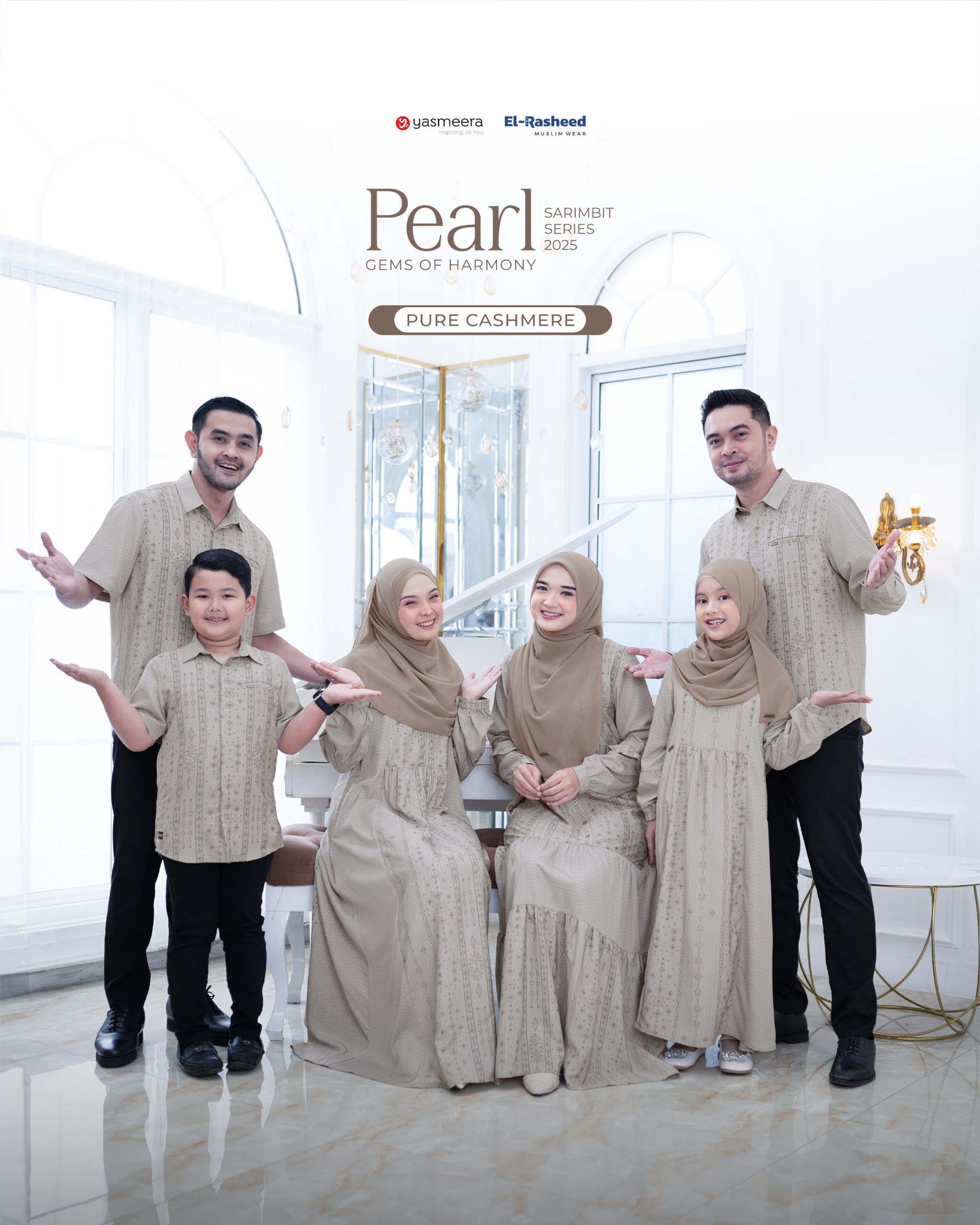 Yasmeera - SARIMBIT 2025 PEARL SERIES WARNA PURE CHASMERE thumb 8