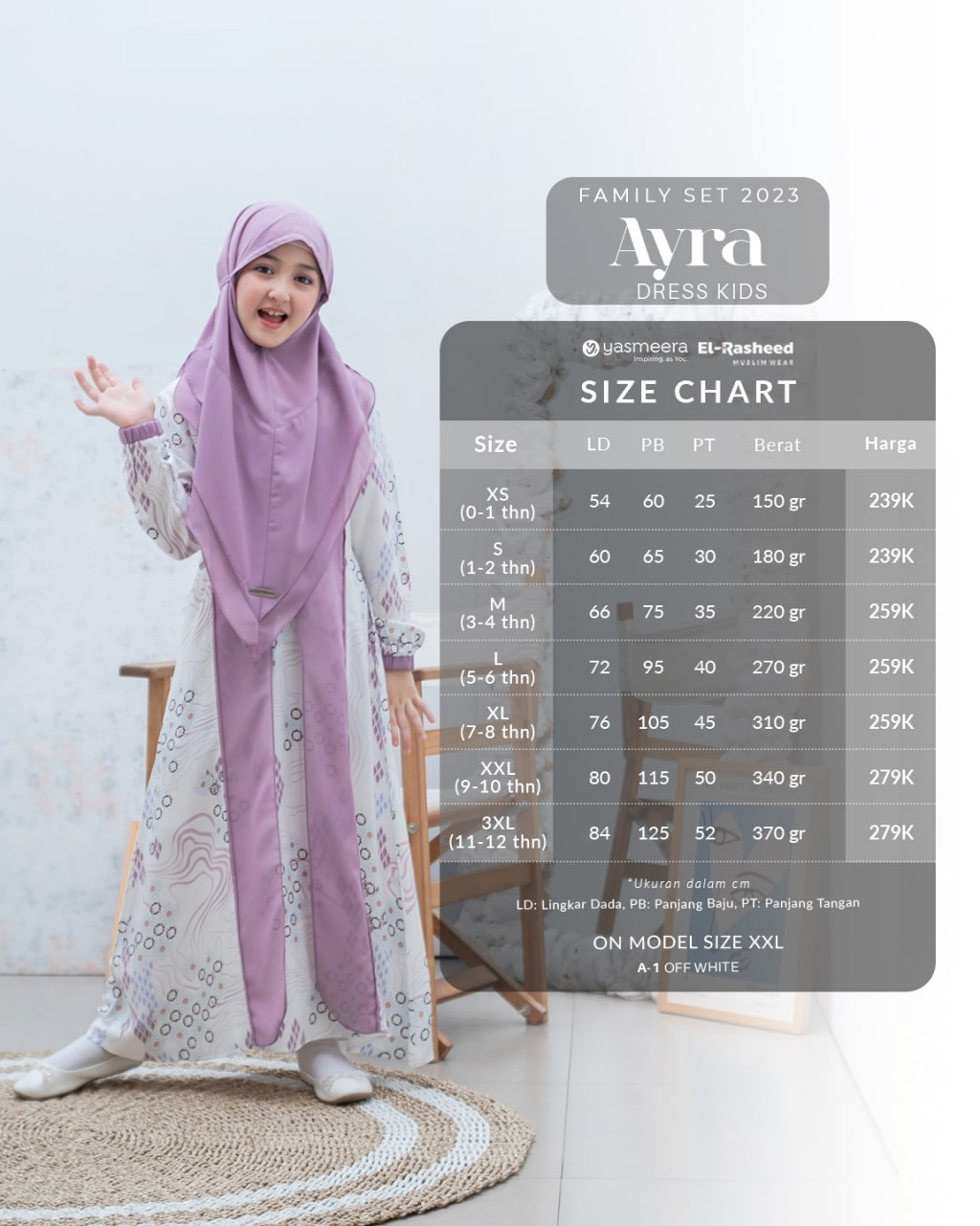 Yasmeera - GAMIS AYRA ANAK thumb 49