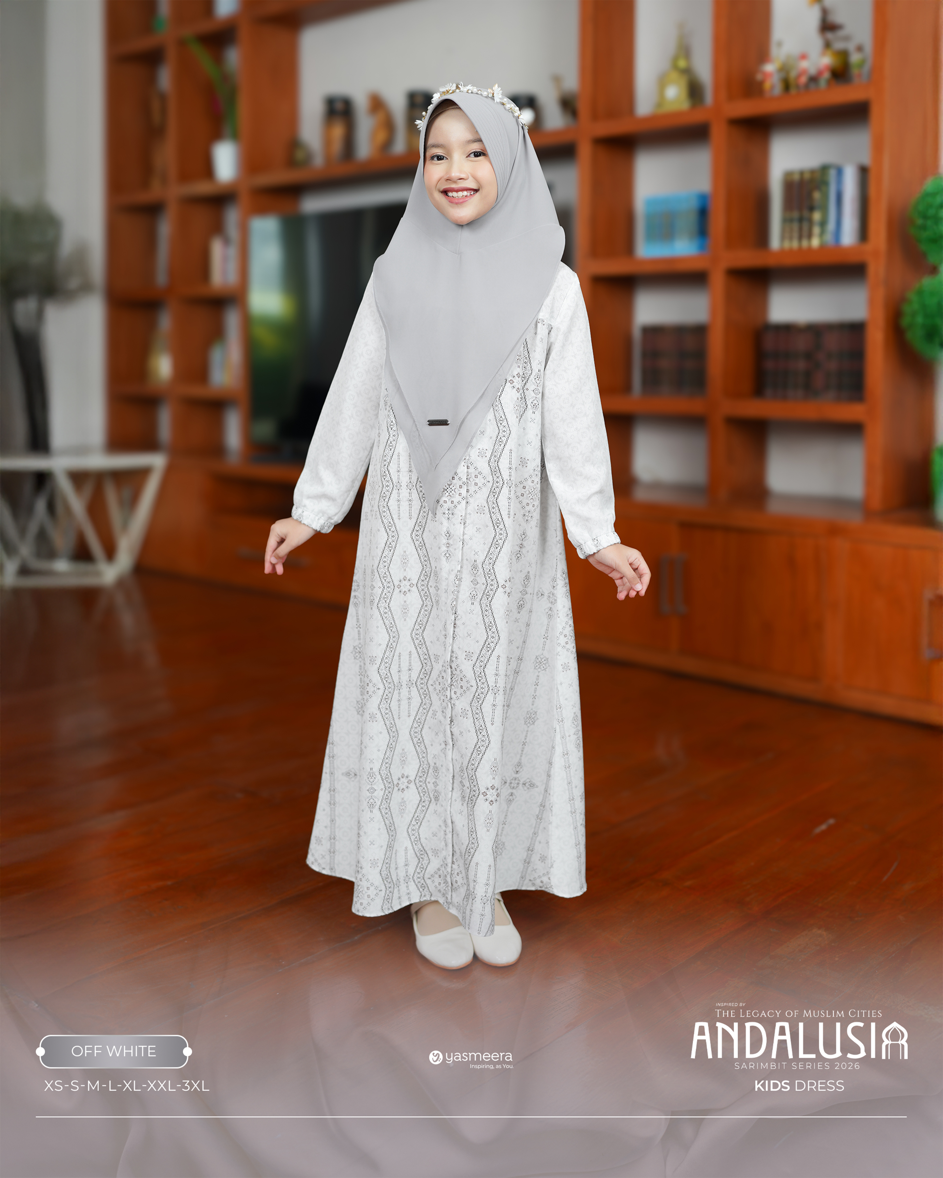 Yasmeera - ANDALUSIA SERIES - OFF WHITE thumb 3