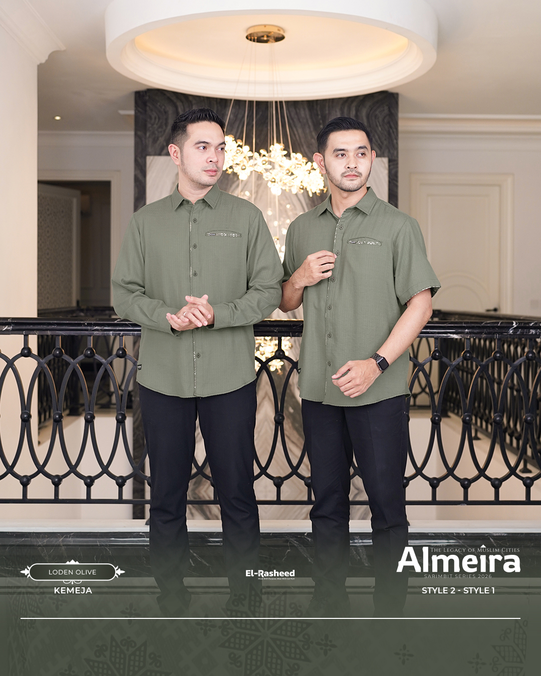 Yasmeera - ALMEIRA SERIES - LODEN OLIVE thumb 11