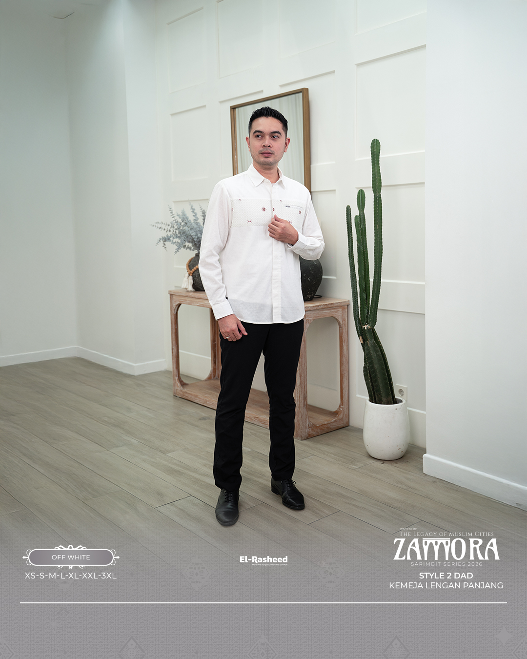 Yasmeera - ZAMORA SERIES - OFF WHITE thumb 4