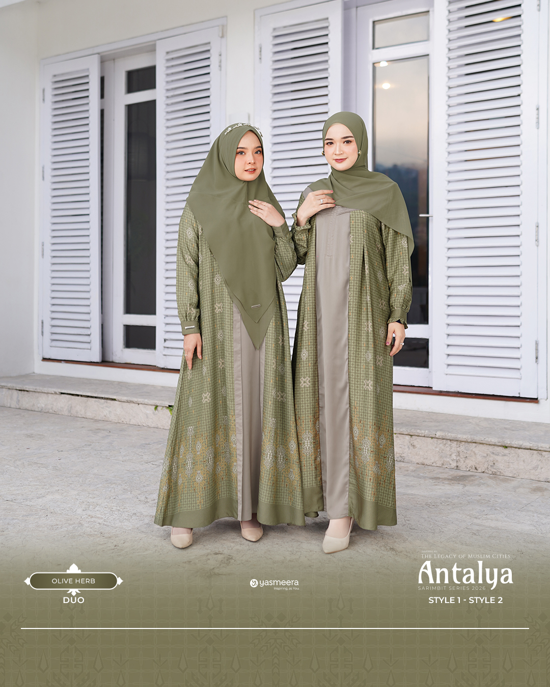 Yasmeera - ANTALYA SERIES - OLIVE HERB thumb 8