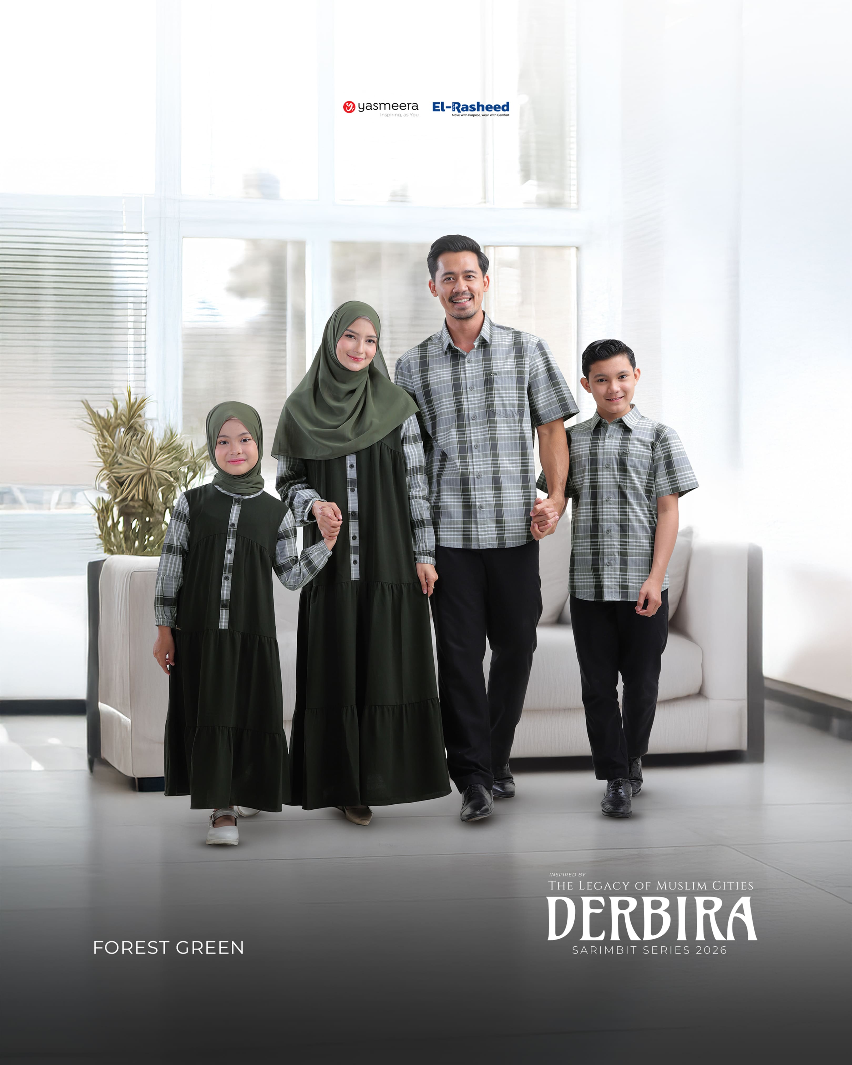 Yasmeera - DERBIRA SERIES - FOREST GREEN thumb 13