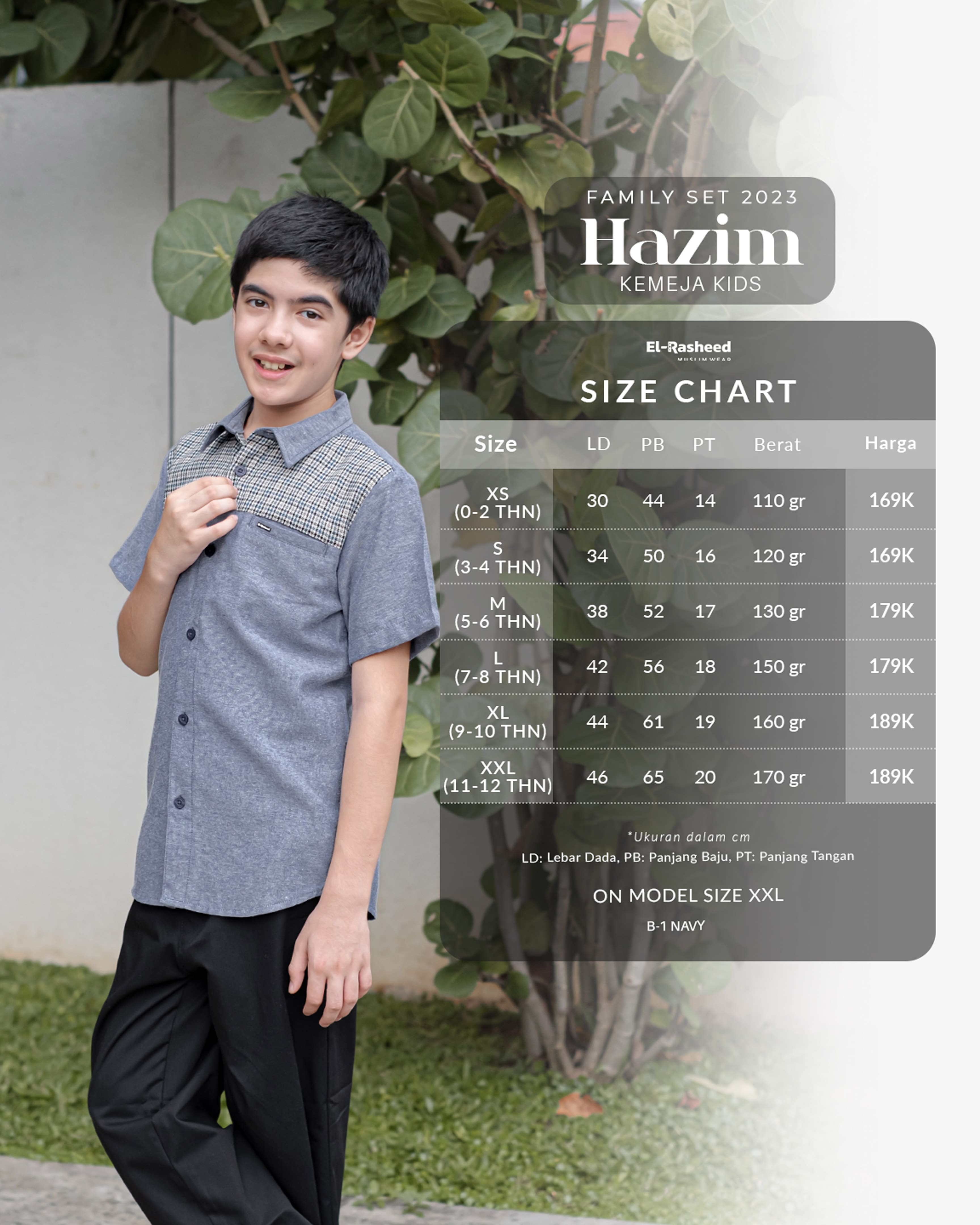 Yasmeera - KEMEJA HAZIM ANAK thumb 8