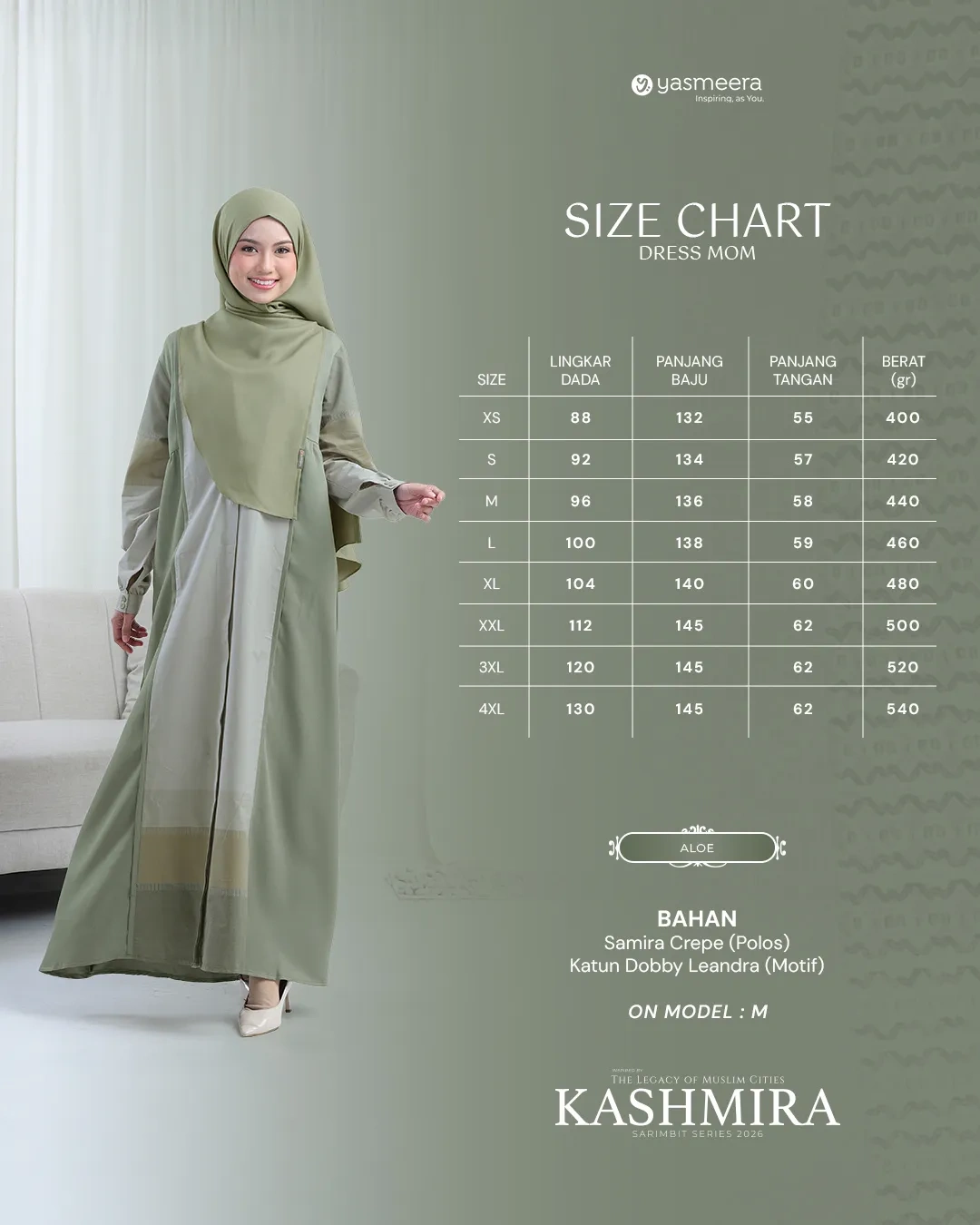 Yasmeera - KASHMIRA SERIES - ALOE thumb 14