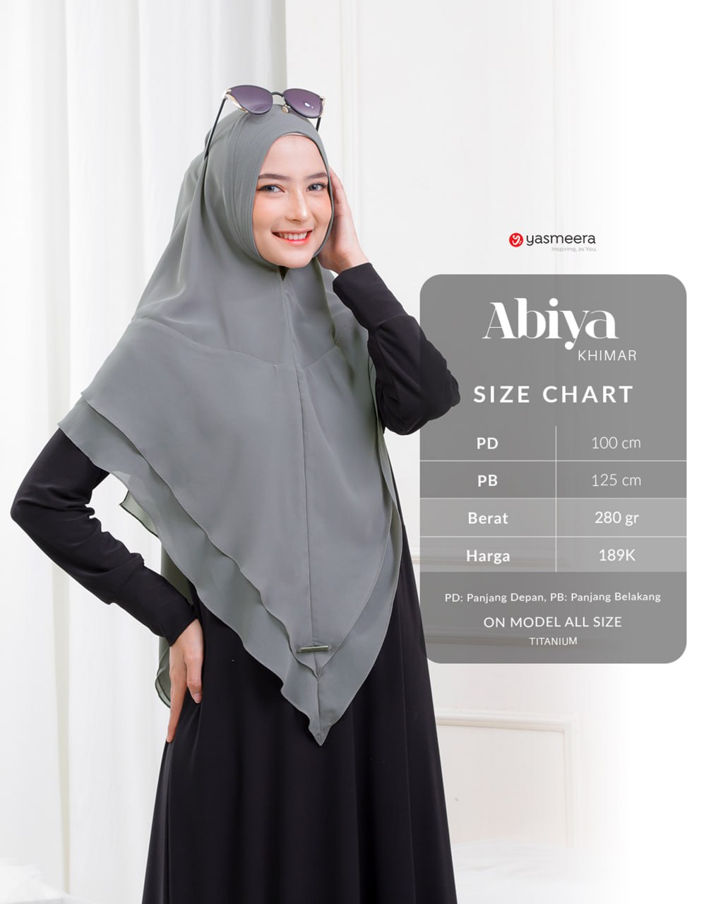 Yasmeera - KHIMAR ABIYA thumb 23