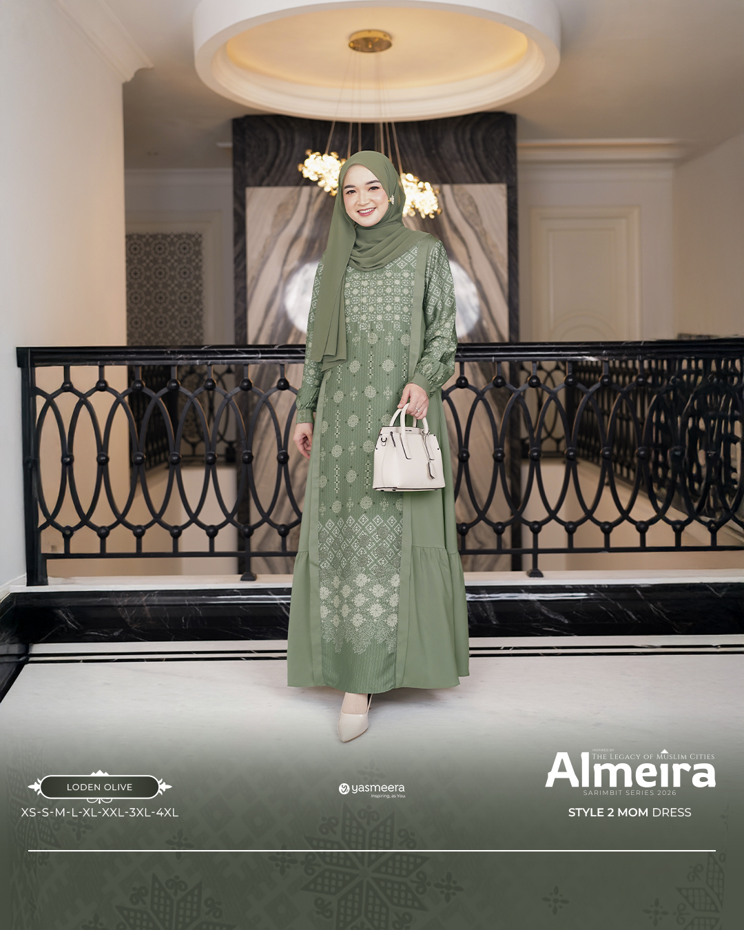 Yasmeera - ALMEIRA SERIES - LODEN OLIVE thumb 10