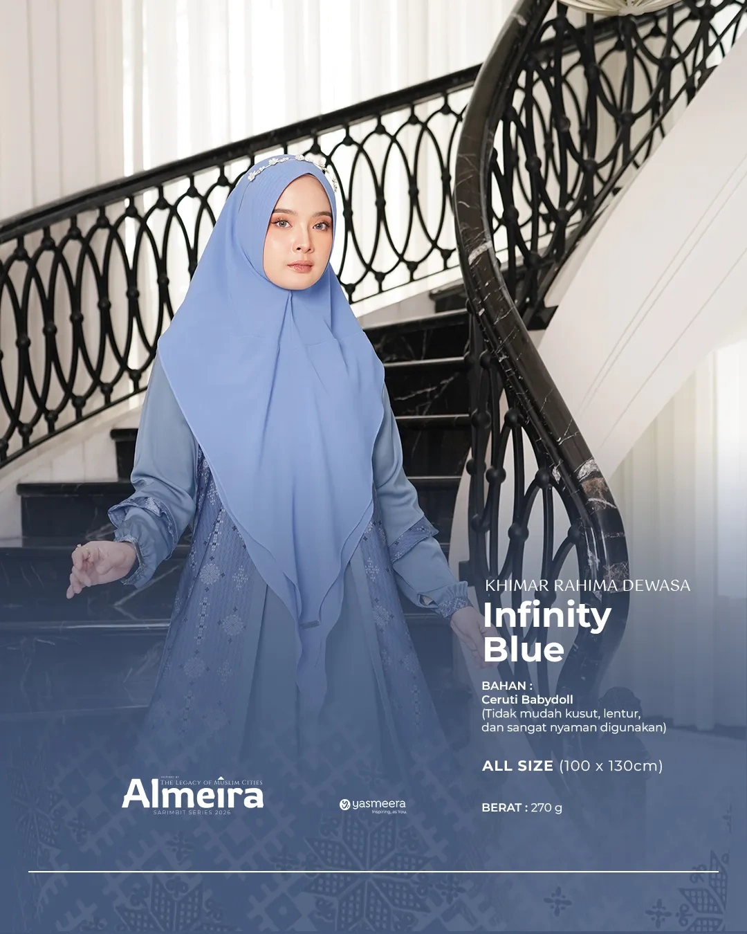 Yasmeera - KHIMAR & PASHMINA SARIMBIT 2026 VOL 3 (ALMEIRA,  MADINARA)