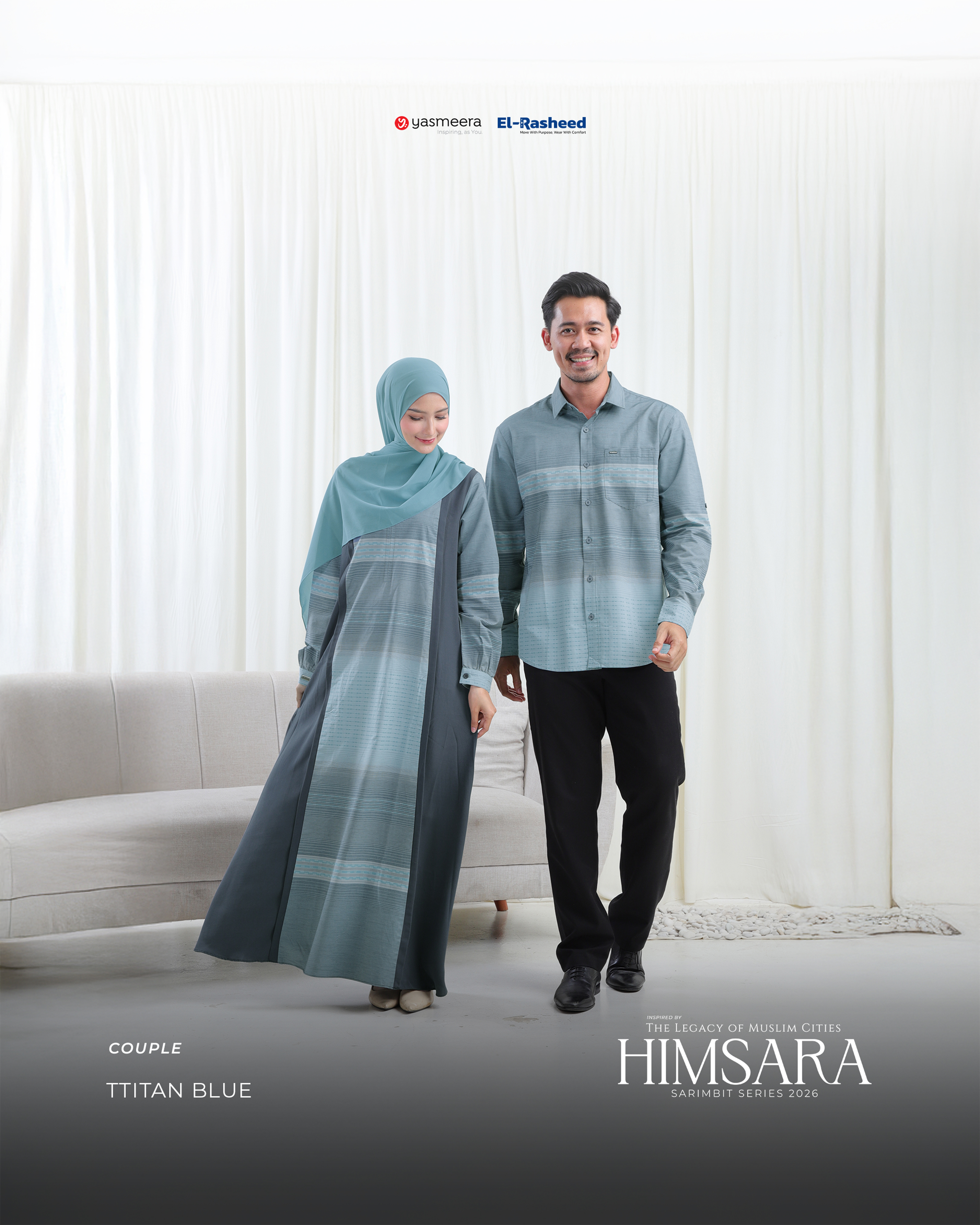 Yasmeera - HIMSARA SERIES - TITAN BLUE thumb 12