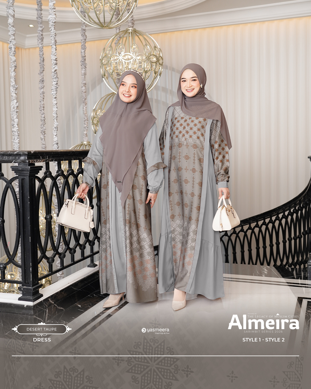 Yasmeera - ALMEIRA SERIES - DESERT TAUPE thumb 11