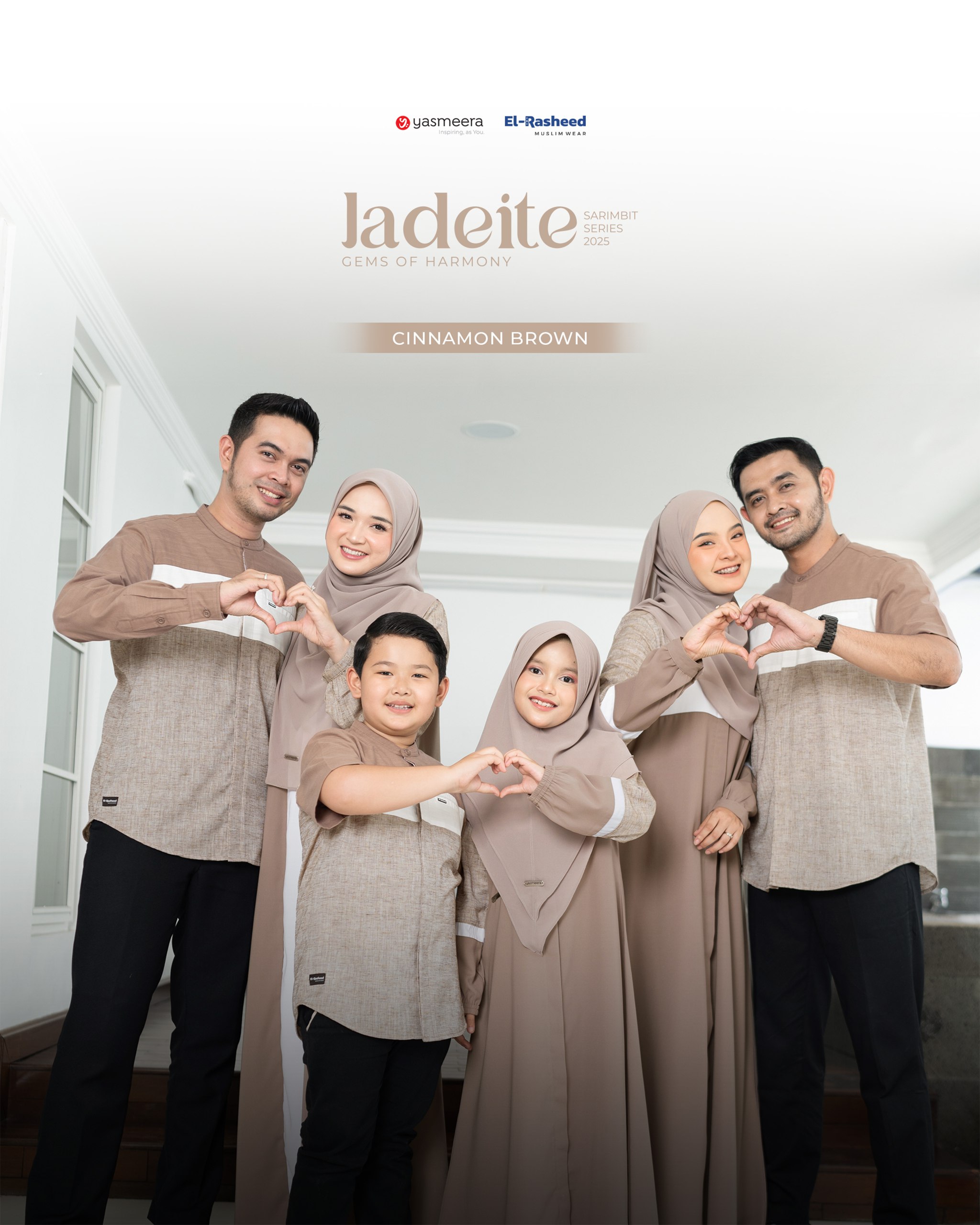 Yasmeera - SARIMBIT 2025 JADEITE SERIES WARNA CINNAMON BROWN thumb 8