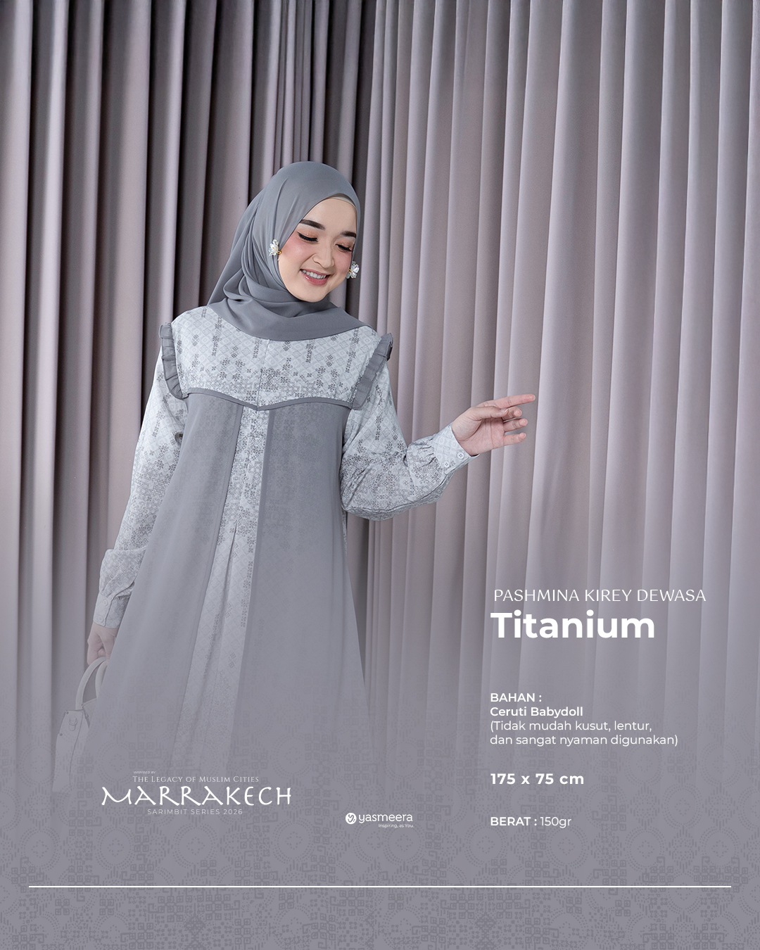 Yasmeera - KHIMAR & PASHMINA SARIMBIT 2026 (MARRAKECH)