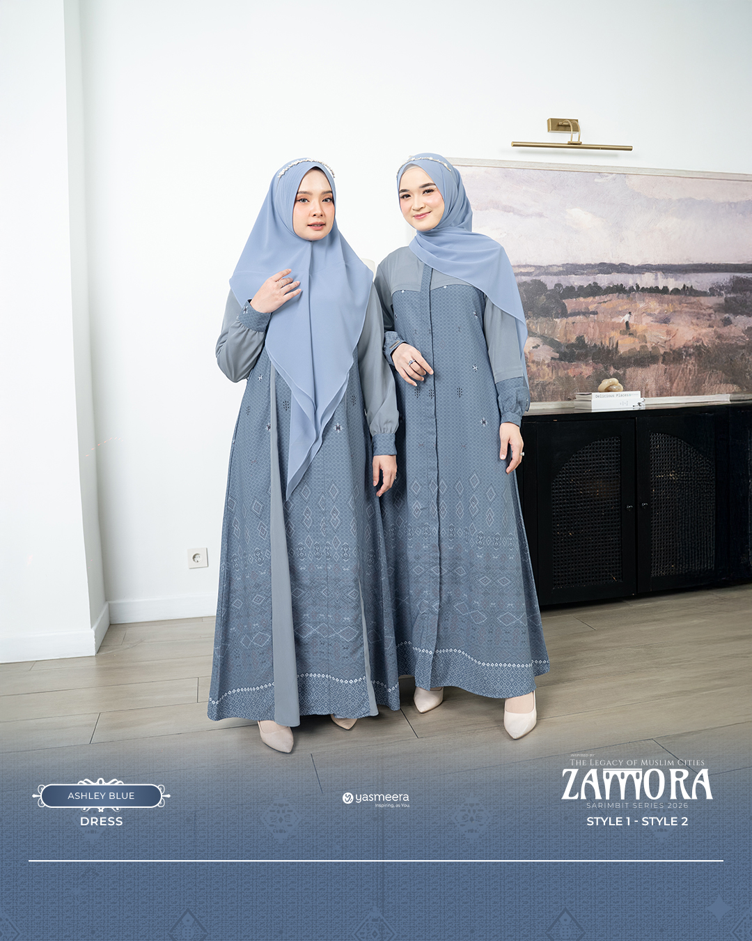 Yasmeera - ZAMORA SERIES - ASHLEY BLUE thumb 8