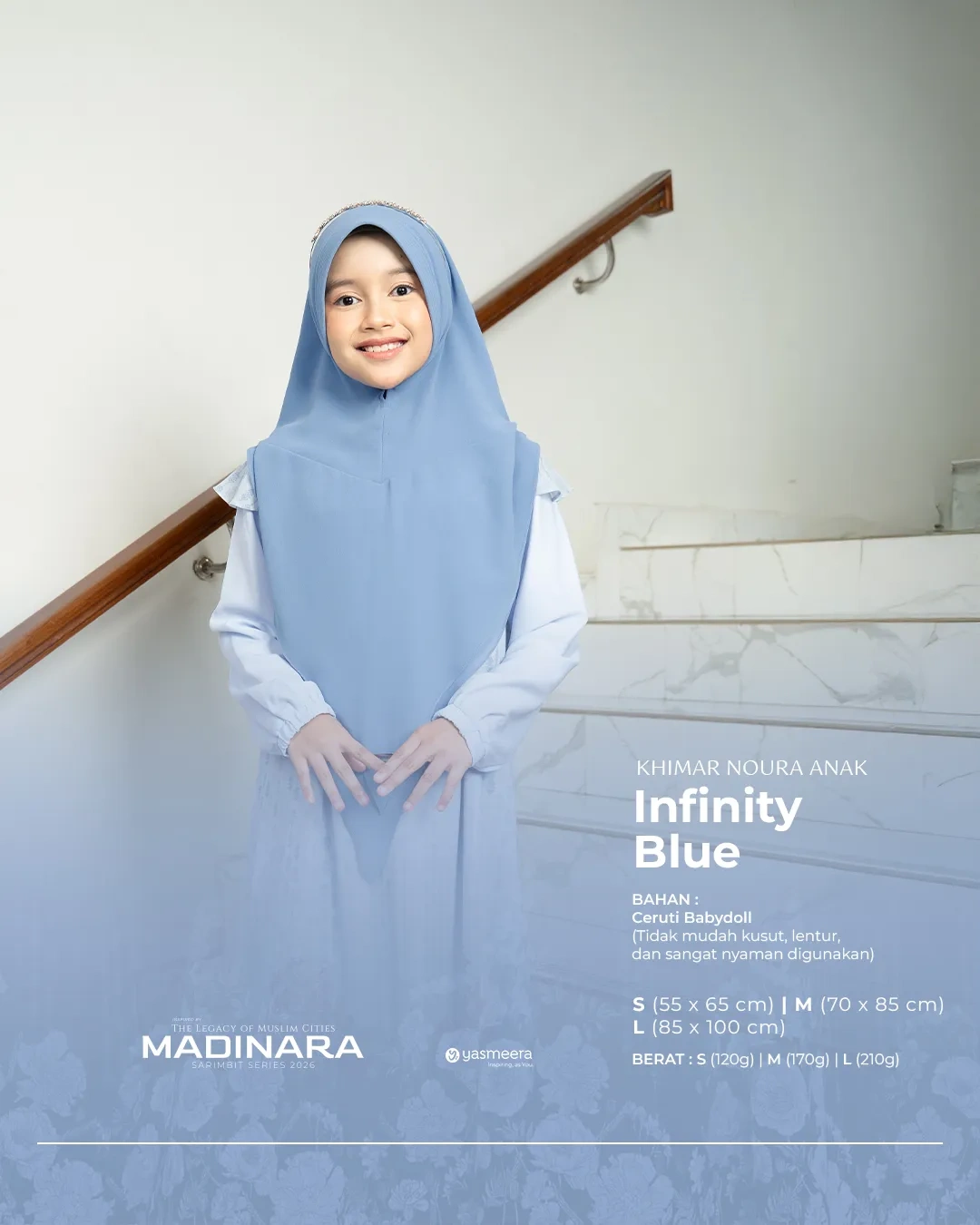 Yasmeera - KHIMAR & PASHMINA SARIMBIT 2026 VOL 3 (ALMEIRA,  MADINARA) thumb 14