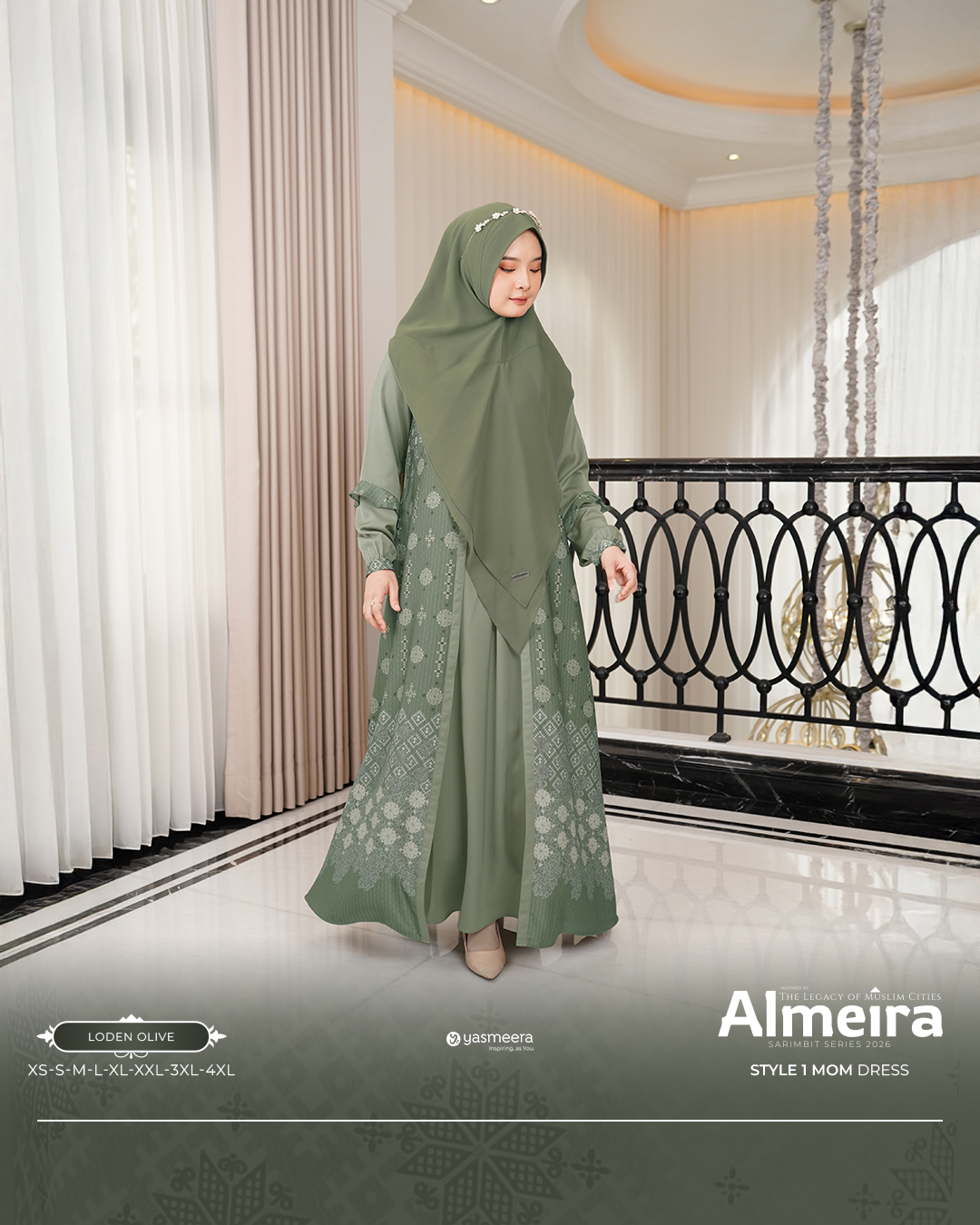 Yasmeera - GAMIS ALMEIRA STYLE 1 DEWASA GRADE B thumb 18