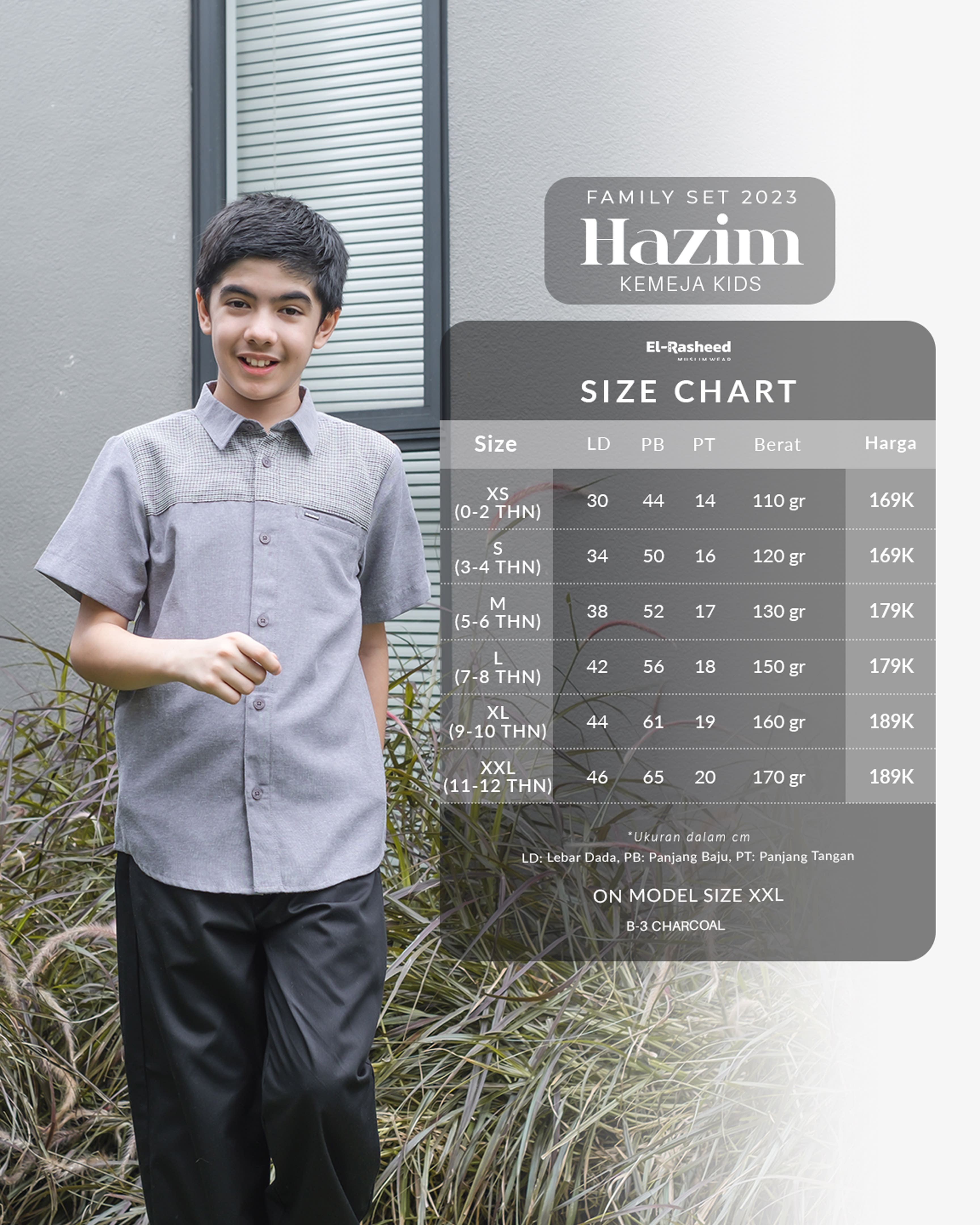 Yasmeera - KEMEJA HAZIM ANAK thumb 2