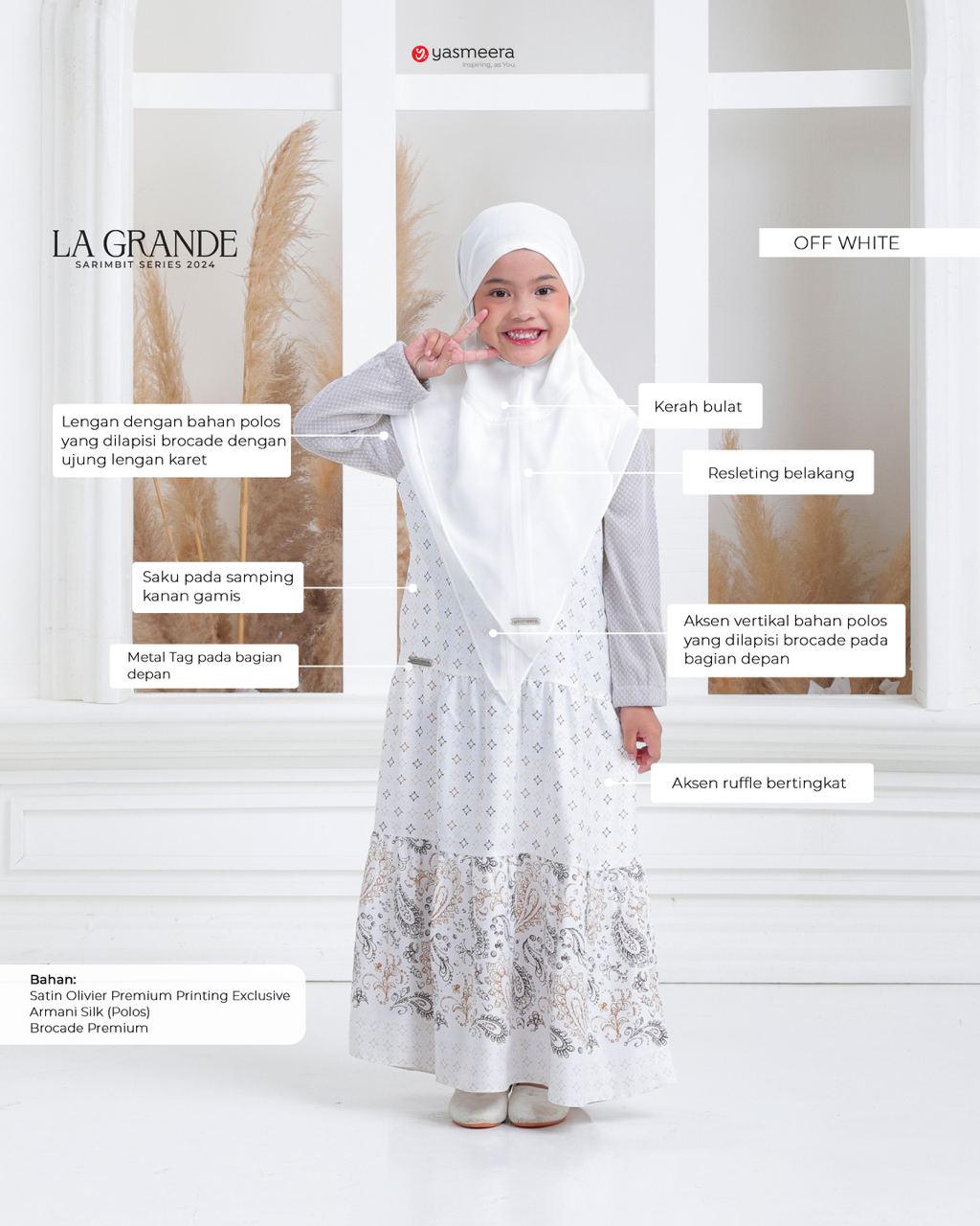 Yasmeera - GAMIS LA GRANDE ANAK thumb 59