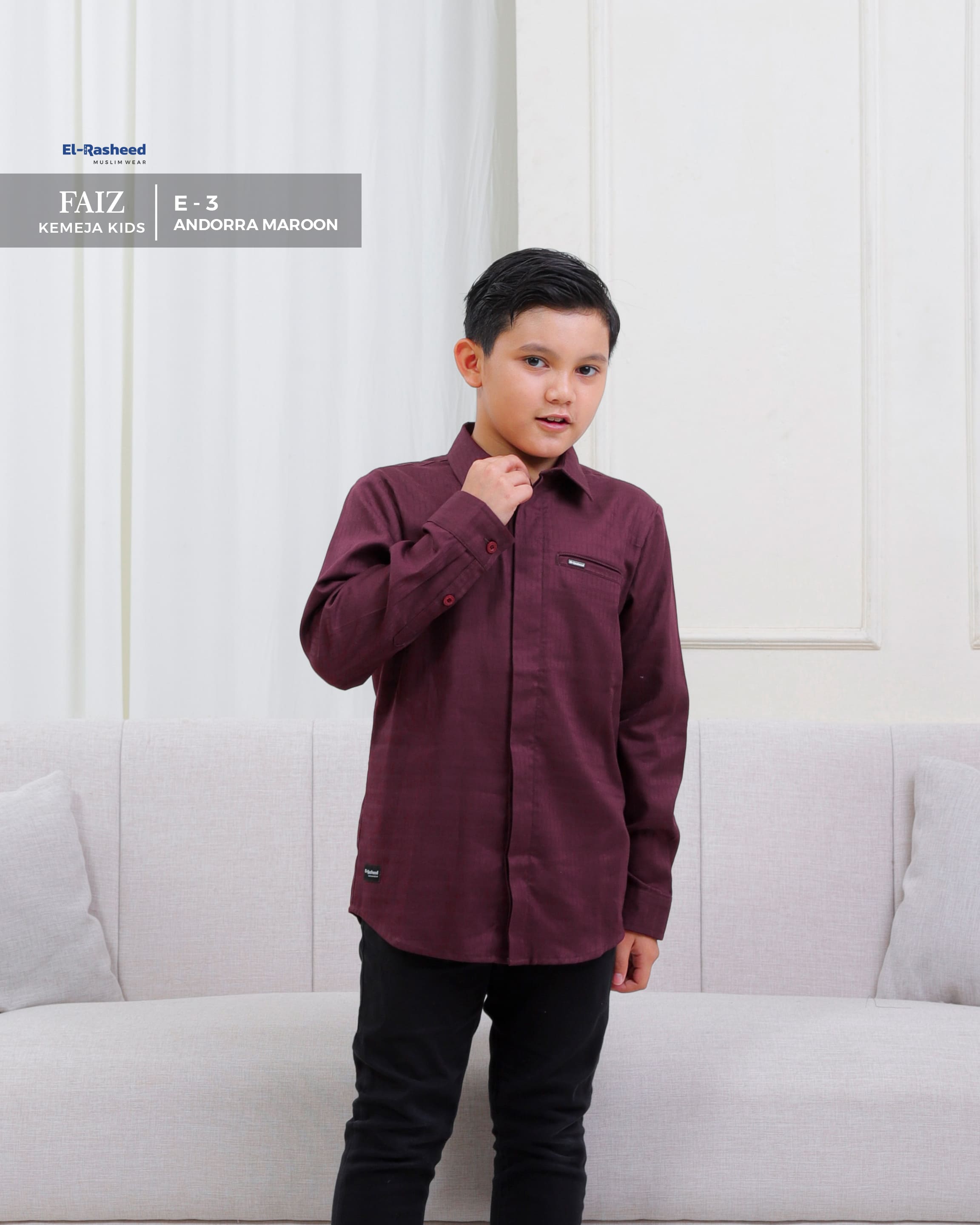 Yasmeera - KEMEJA FAIZ ANAK thumb 4