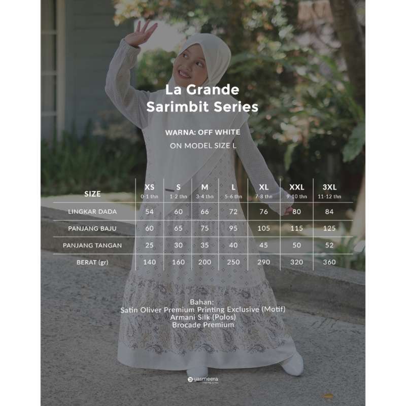 Yasmeera - GAMIS LA GRANDE ANAK thumb 50
