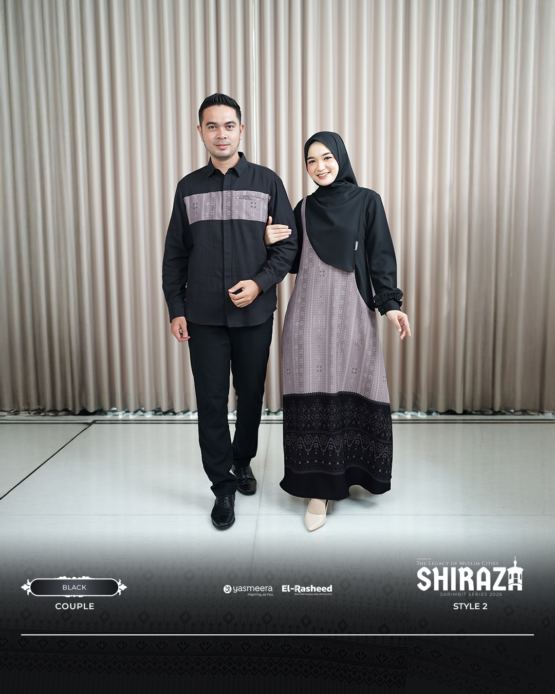 Yasmeera - SHIRAZA SERIES - BLACK thumb 10