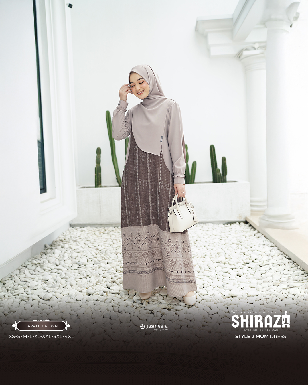 Yasmeera - GAMIS SHIRAZA STYLE 2 DEWASA GRADE B thumb 8