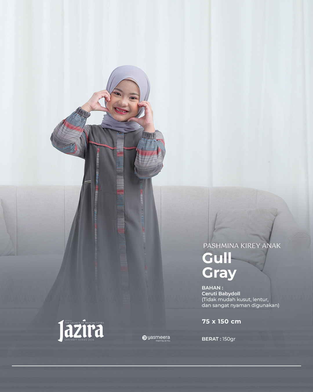 Yasmeera - KHIMAR & PASHMINA SARIMBIT 2026 (JAZIRA)