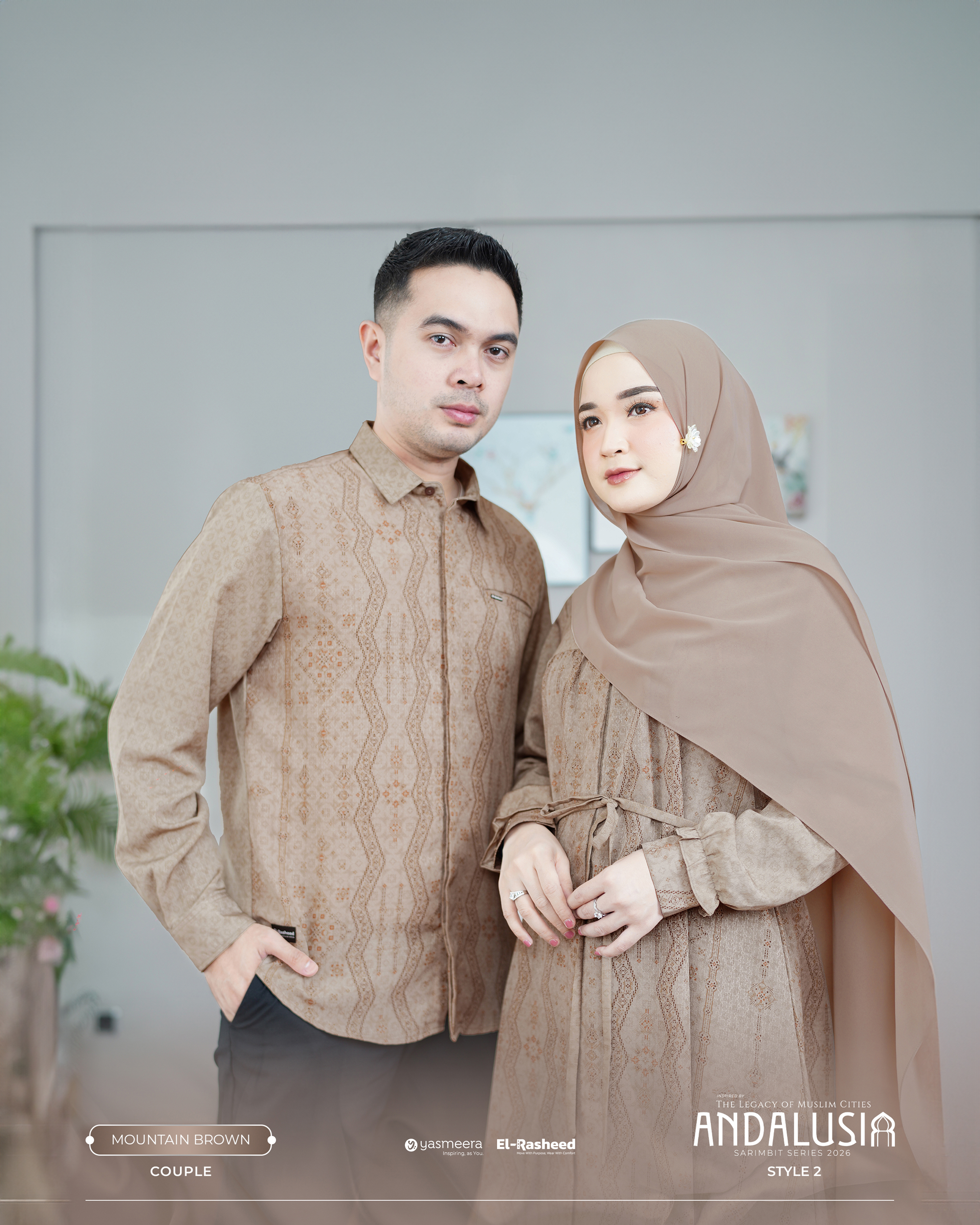 Yasmeera - ANDALUSIA SERIES - MOUNTAIN BROWN thumb 15