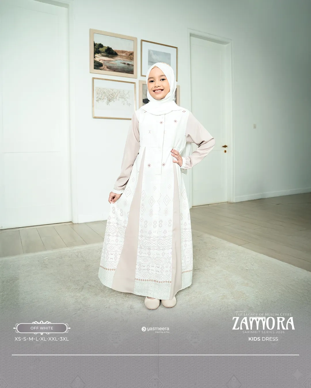 Yasmeera - ZAMORA SERIES - OFF WHITE thumb 12