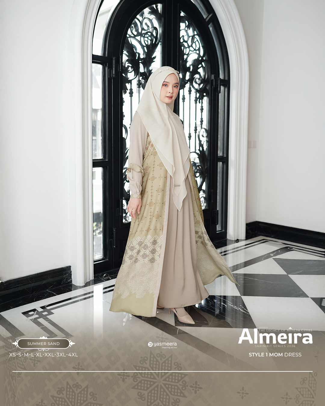 Yasmeera - GAMIS ALMEIRA STYLE 1 DEWASA GRADE B thumb 12