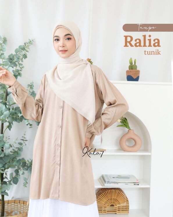 Zizara - Tunik Ralia Taupe