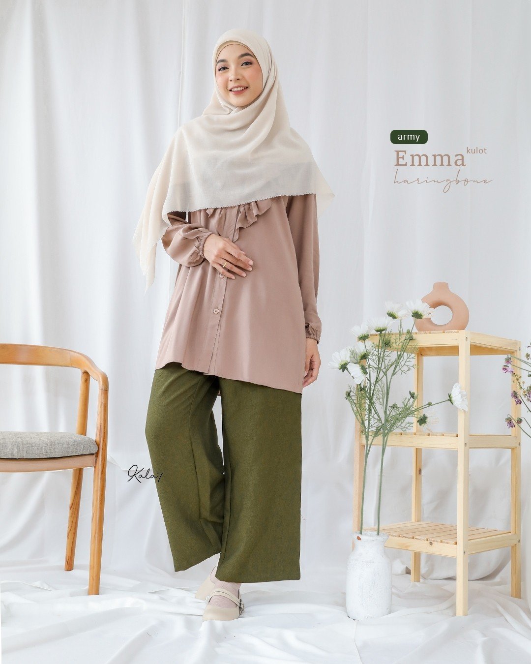 Zizara - Kulot Emma Army thumb 2