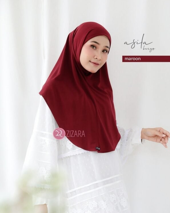 Zizara - Bergo Asila Maroon