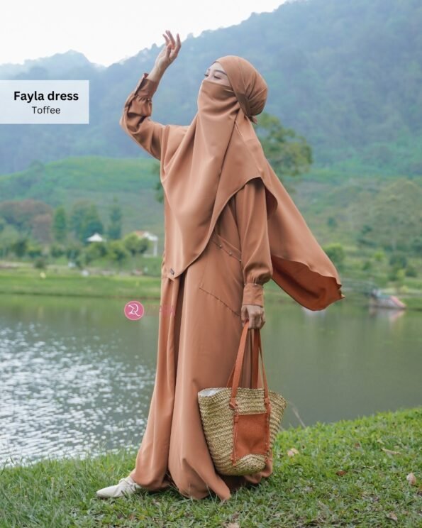 Zizara - Dress Fayla Toffee