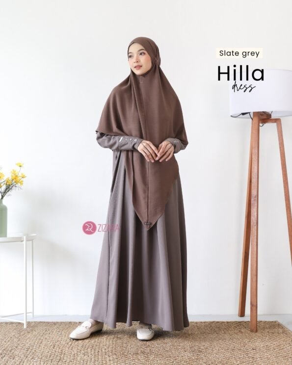Zizara - Dress Hilla Slate Grey