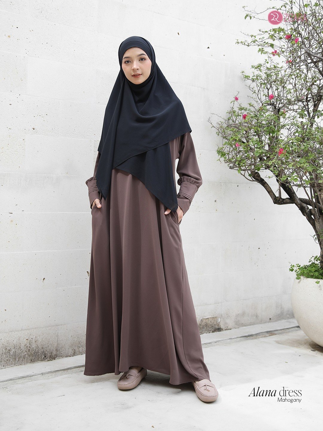 Zizara - Dress Alana Mahogany thumb 2