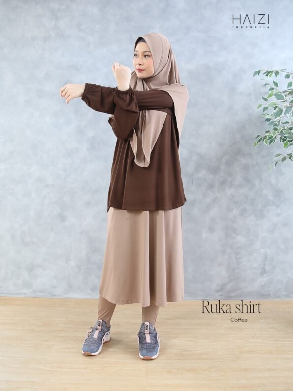 Zizara - Ruka Shirt Coffee thumb 2